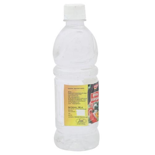 Snacky White Vinegar, 500 ml Plastic Bottle 