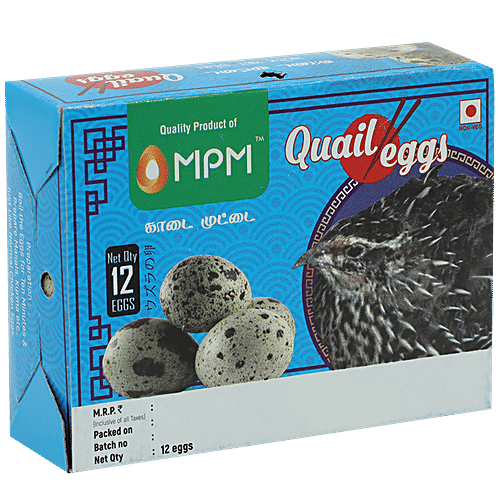 Mpm Quail Eggs, 12 pcs