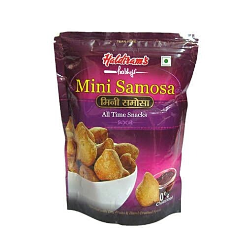 Prabhuji Mini Samosa Namkeen, 200 g  0% Cholesterol