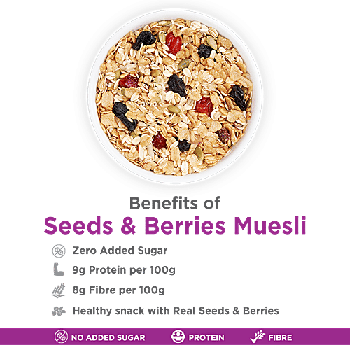 Buy True Elements Muesli Fruit And Nut 400 Gm Online at the Best Price