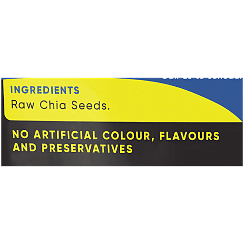 True Elements Raw Chia Seeds, 150 g  High In Fibre & Protein