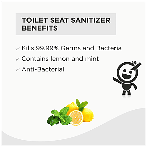 Buy VITRO Naturals Toilet Seat Sanitizer Spray TravelFriendly, Kills