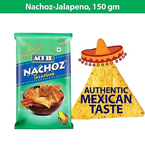 ACT II Nachoz - Jalapeno, 150 g pouch 