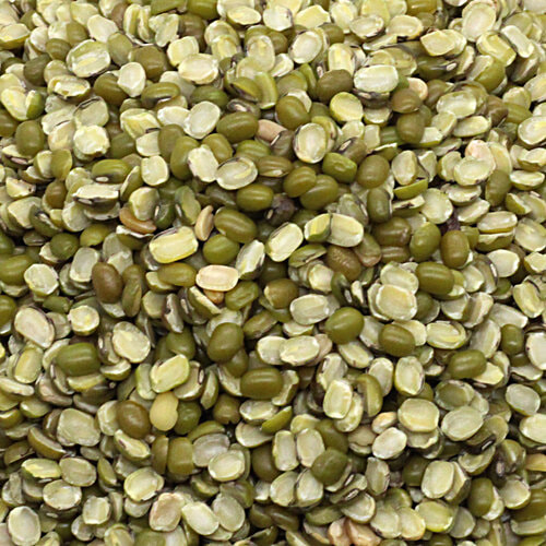 bb Popular Moong - Green, Split/Chilka, 1 kg Pouch 