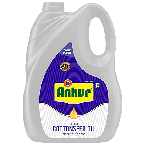 Buy Ankur Cotton Seed Oil 5 Ltr Online at the Best Price of Rs 900