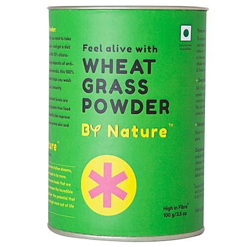 By Nature Wheat Grass Powder, 100 g  