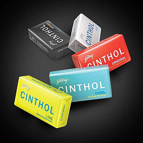 Cinthol Health+ Bath Soap - 99.9% Germ Protection, 100 g (Buy 4 Get 1 Free) 