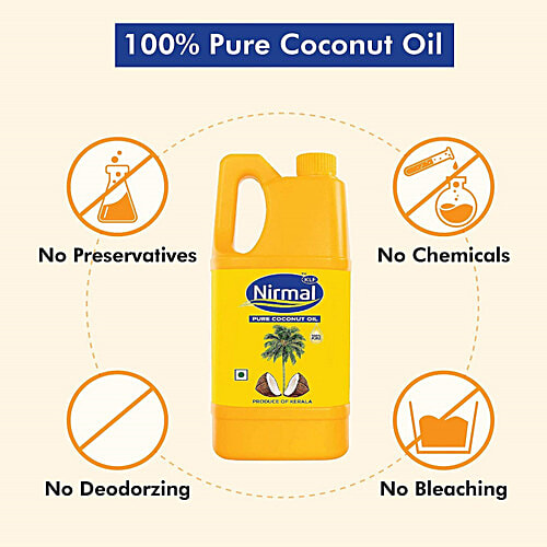 Buy Klf Nirmal Pure Coconut Oil 1 Ltr Online At Best Price of Rs 340