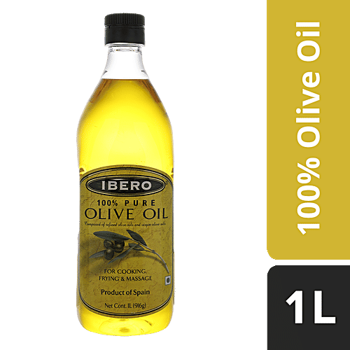 Buy Ibero Olive Oil Pure 1 ltr Online at Best Price. of Rs 1599