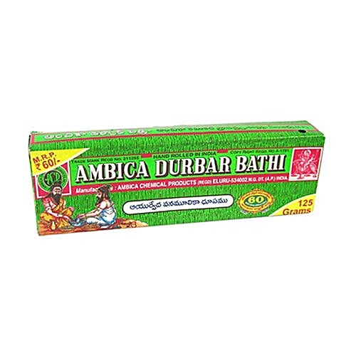 Ambica Agarbatti - Darbar Bathi, 125 g  