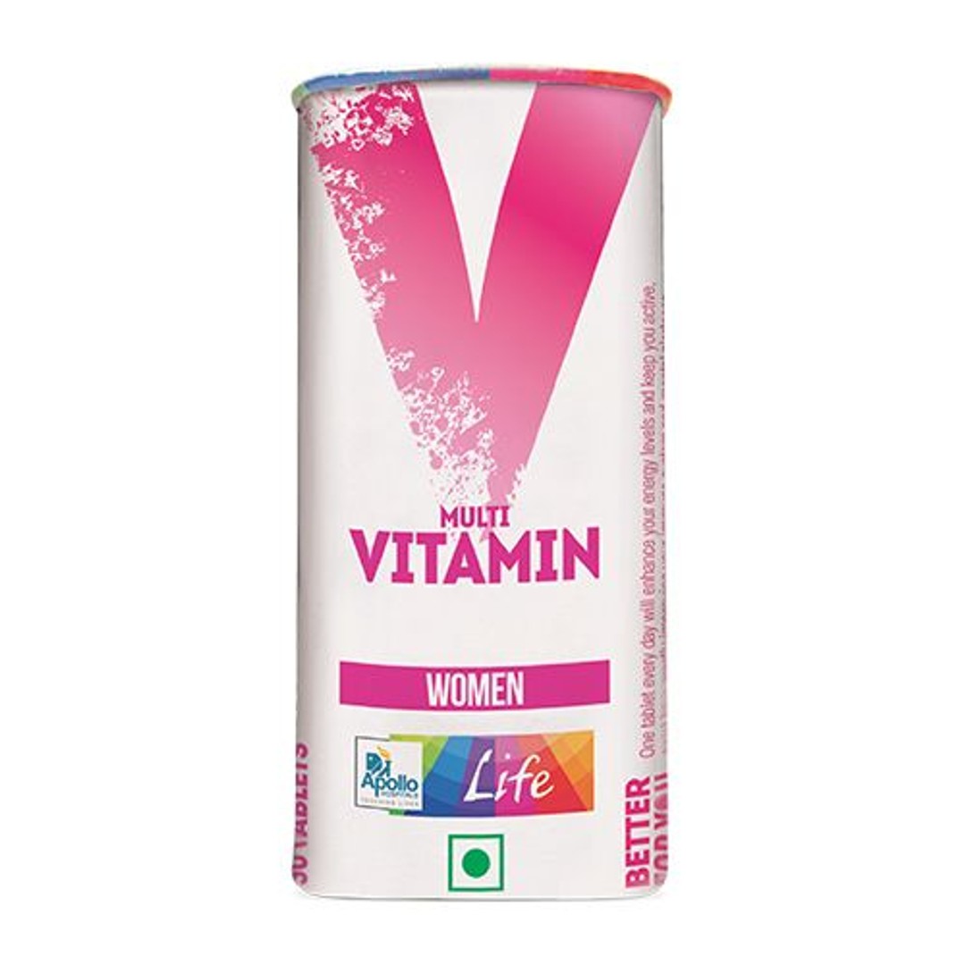 Buy Apollo Pharmacy Tablets Multi Vitamin For Women Apm0026 30 Pcs