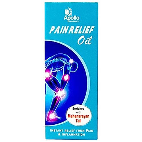 Buy Apollo Pharmacy Pain Relief Oil Enriched With Mahanarayan Tail
