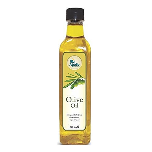 Buy Apollo Pharmacy Olive Oil Apo0028 500 Ml Online At Best Price of Rs