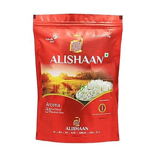 Buy Alishaan Basmati Rice Aroma A1 Online at Best Price of Rs null