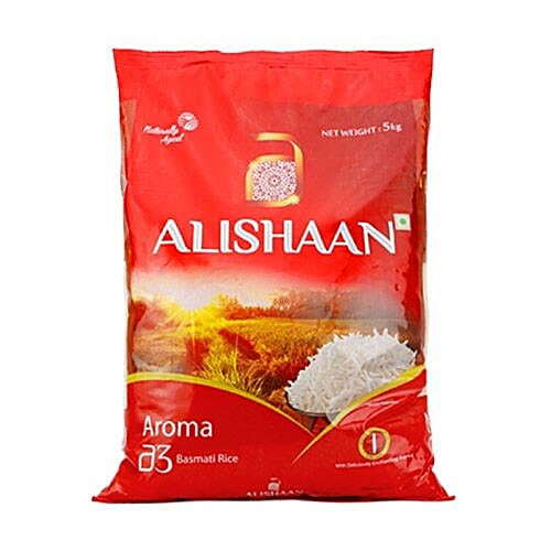 Buy Alishaan Basmati Rice Aroma A3 Online at Best Price of Rs null