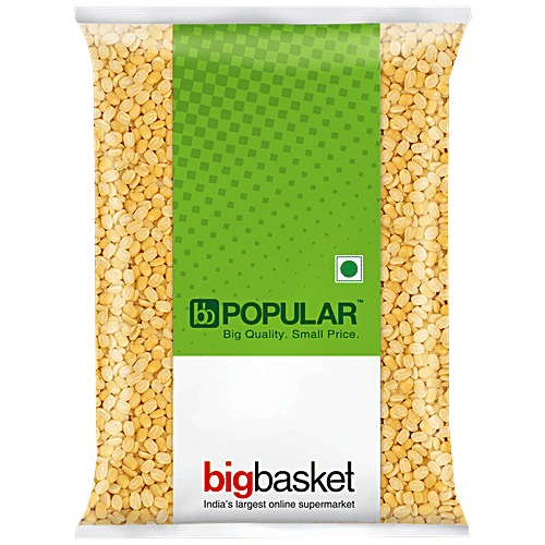 bb Popular Moong Dal/Hesaru Bele, 2 kg Pouch 