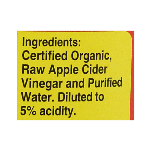 Bragg Organic Apple Cider Vinegar with Mother, 946 ml  Organic
 Raw
 Unfiltered