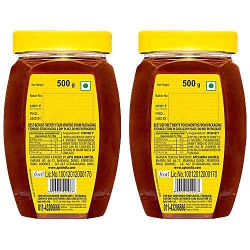 Apis Himalaya Honey, 500 g Buy 1 Get 1 Free Zero Total Fat