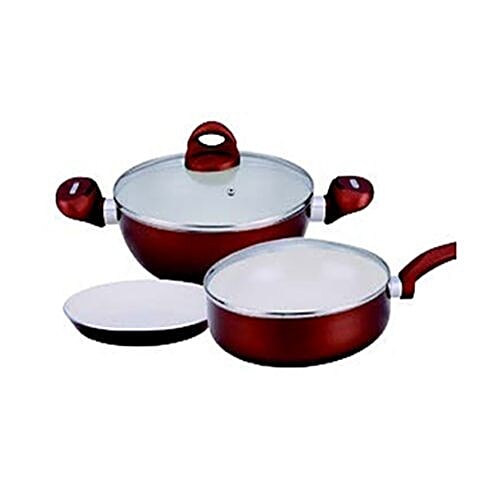 Buy Nolta Ceramic Nonstick Set Draco Online at Best Price of Rs 3595
