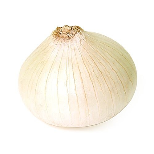Fresho Onion White - Organically Grown, 1 kg  