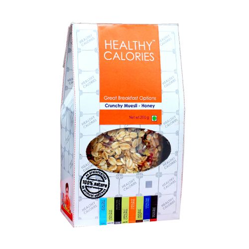 Buy Healthy Calories Gourmet Muesli With Nuts Seeds And Honey 200 Gm ...
