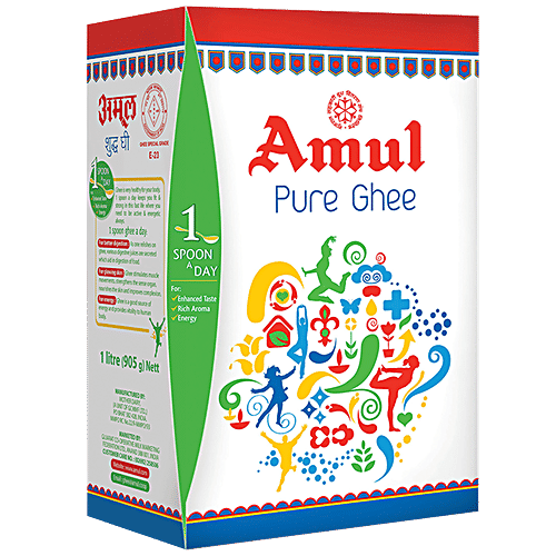 Buy Amul Ghee 500 Ml Online at the Best Price of Rs 310 bigbasket