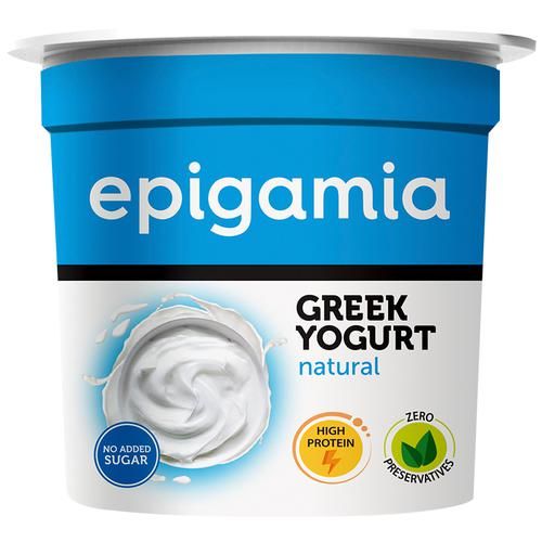 Epigamia  Greek Yogurt - Natural, 90 g Cup 