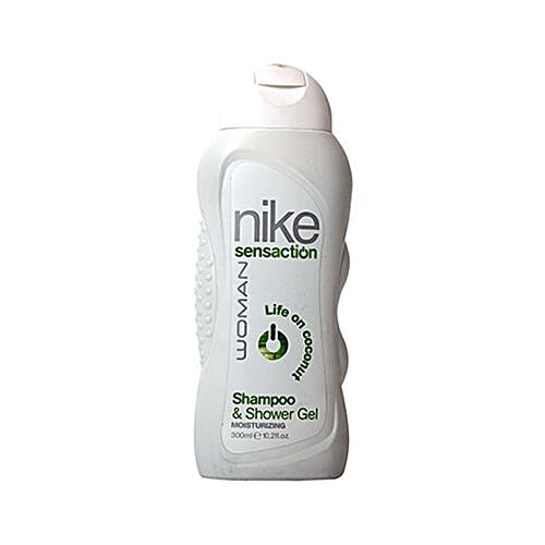 Nike Life On Coconut Shampoo & Shower Gel, 300 ml  
