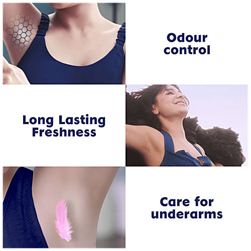 Nivea Fresh Flower Women Deodorant - Long Lasting Freshness & 48h Protection, 150 ml  