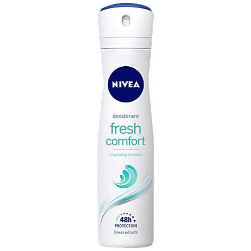 Nivea Fresh Comfort Women Deodorant - Long Lasting Freshness & 48h Protection, 150 ml  