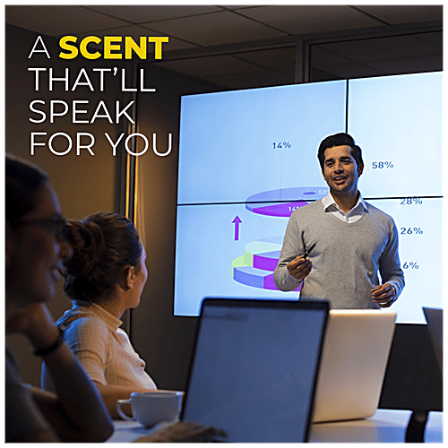 Fogg Xpressio Scent Eau De Parfum - Mens Perfume, Long-Lasting Fresh & Powerful Fragrance, 100 ml