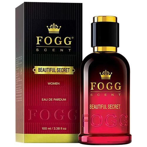 Fogg  Eau De Parfum - Beautiful Secret, For Women, Long-lasting Fresh & Floral Fragrance, 100 ml  