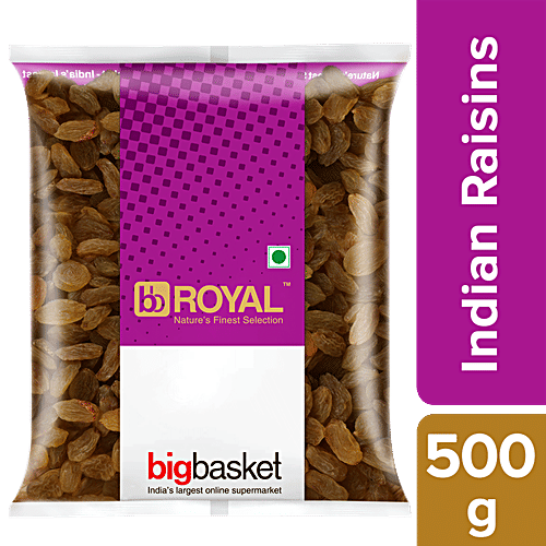 bb Royal Raisins/Kishmish - Indian, 500 g  