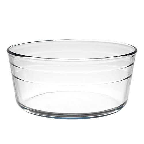 Buy LaOpala Borosilicate Tempered Glass Cook N Serve Round Deep Bowl Online at Best Price of Rs