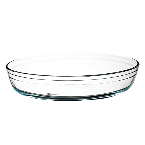 LaOpala Borosilicate Tempered Glass Cook N Serve Oval Baking Dish, 1 pc  
