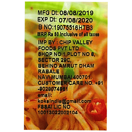 Koka Instant Noodles - Spicy Singapore Fried, 85 g  Spicy
 Authentic Flavour