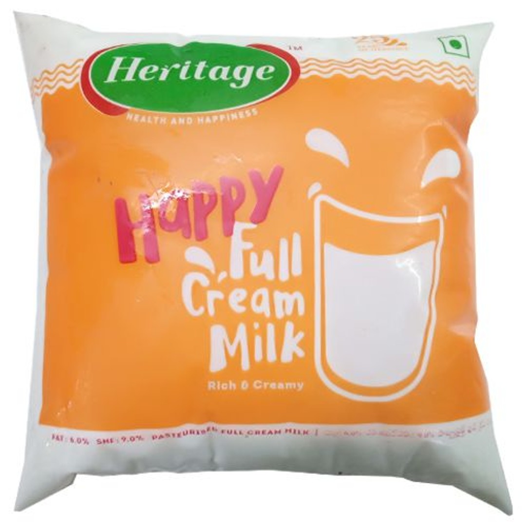 Buy Heritage Full Cream Milk Online at Best Price of Rs null bigbasket