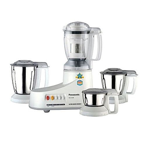 Buy Panasonic MxAc 400 4 Jar Mixer With Juice Extractor White Online