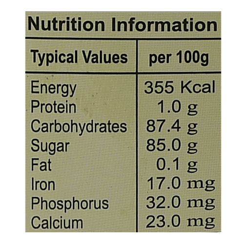 Miltop Jaggery/Gur - Powder, 500 g  