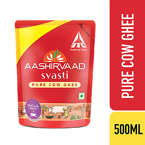 Buy Aashirvaad Svasti Pure Cow Ghee Desi Ghee With Rich Aroma Online