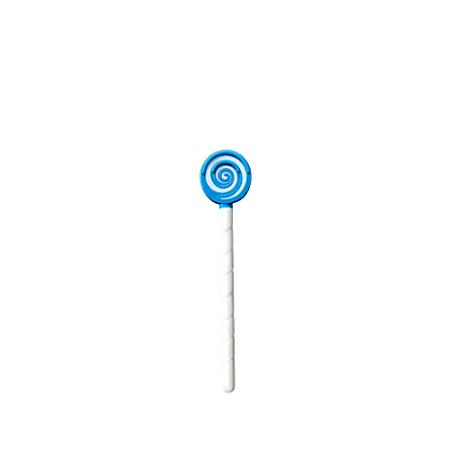 Dentoshine   Lollipop Tongue Cleaner For Kids - Blue, 1 pc  