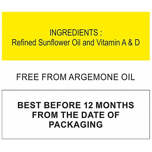 Buy Gulab Refined Sunflower Oil 5 Ltr Online at the Best Price of Rs