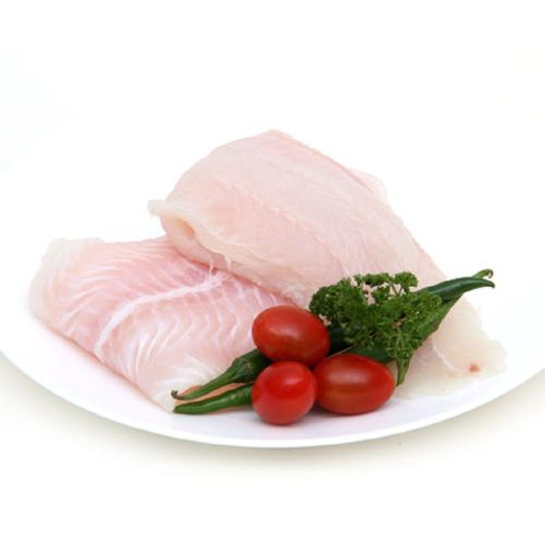Fresho Basa Fish Fillet - Preservative Free, 4 To 5 pcs, 1 kg 