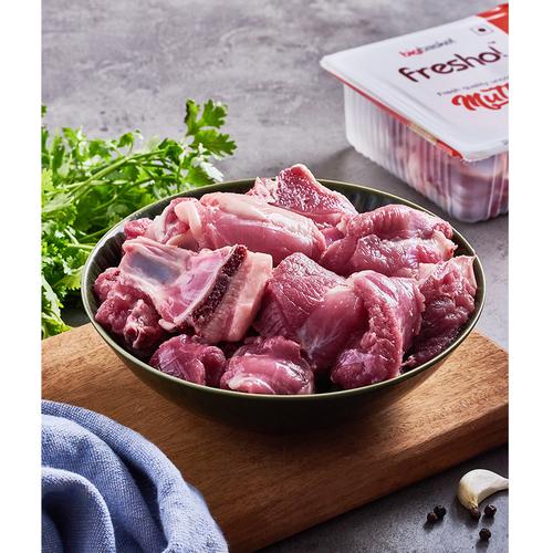Fresho Mutton - Curry Cut, From Whole Carcass 15-20 pcs Antibiotic Residue-Free, Growth Hormone-Free, 1 kg  