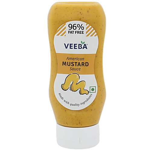Buy Veeba Sauce American Mustard 310 Gm Online At Best Price of Rs 149