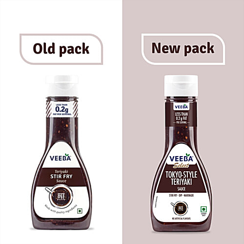 Veeba Tokyo-Style Teriyaki Sauce, 350 g  Tokyo-Style
 Stir Fry-Dip-Marinade