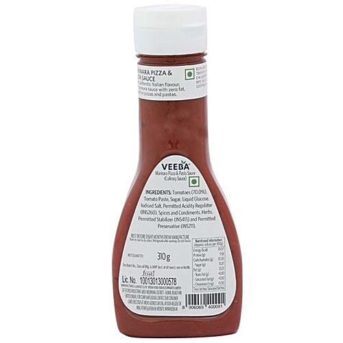 Buy Veeba Sauce Marinara Pizza Pasta 310 Gm Online At Best Price of Rs