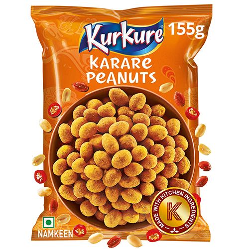 Buy Kurkure Namkeen Karare Peanut 155 Gm Online at the Best Price