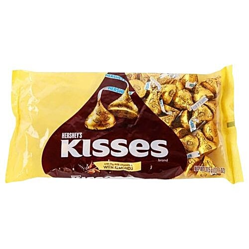 Buy Hershey's Kisses Extra Creamy Milk Chocolate with Almonds Online