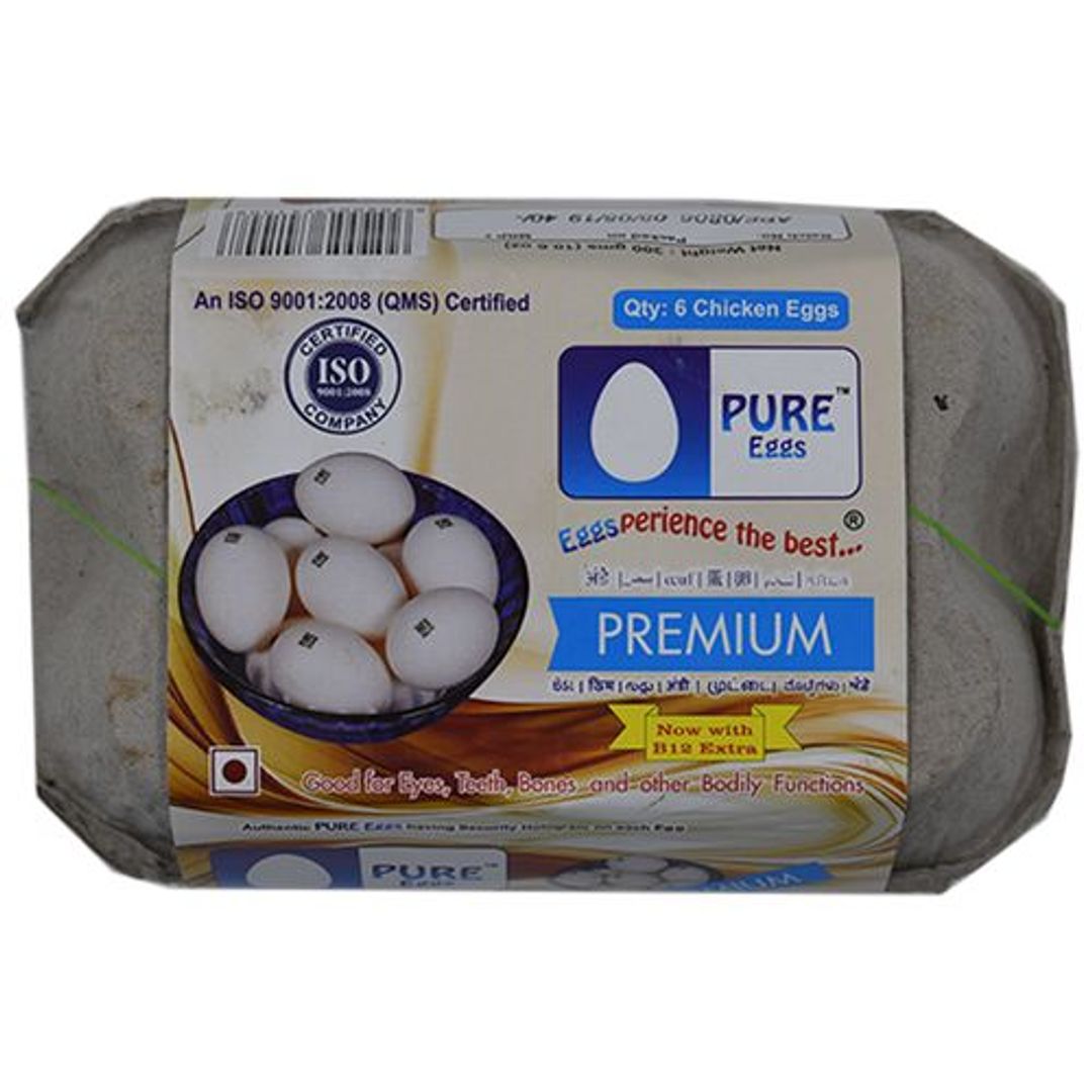 Pure Eggs - Premium, 6 pcs 